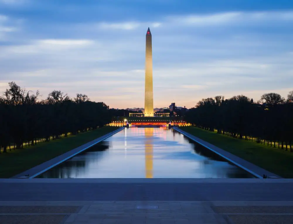 Washington Monument night Washington Monument night